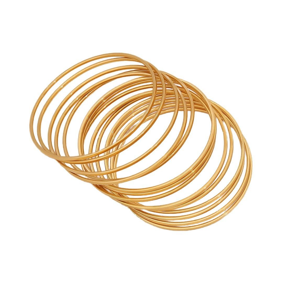 Retro Oil Drip Bracelet Personality Diy Stainless Steel Jewelry B633