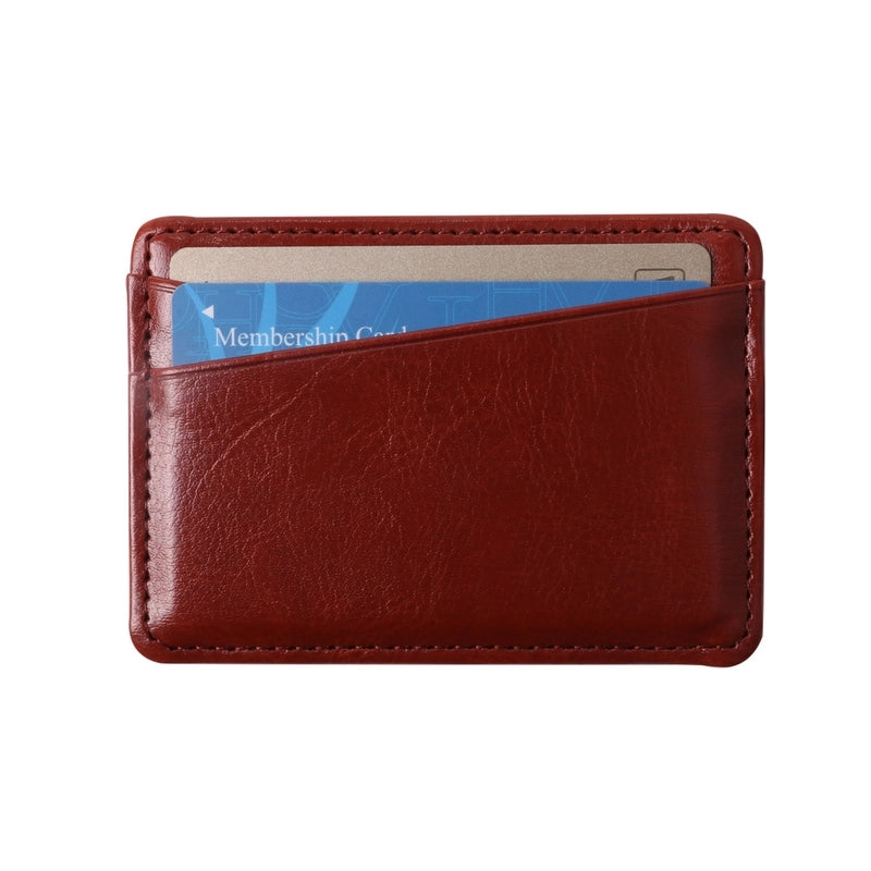Korean New Fashion Leather Bank Card Storage Gift Id Card Holder