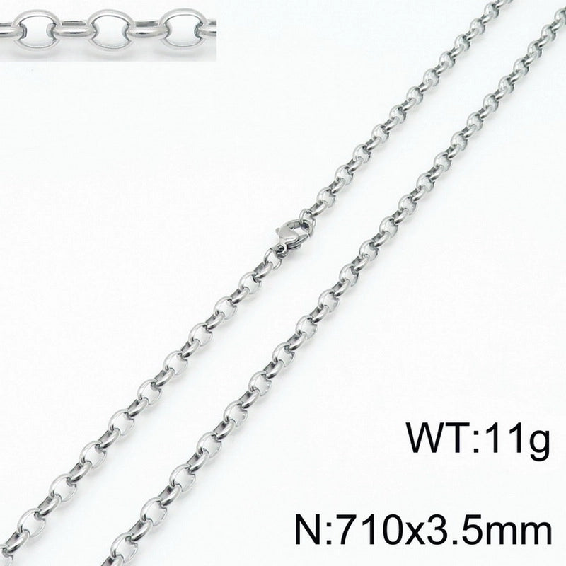 Fashion Geometric Titanium Steel 18K Gold Plated Bracelets In Bulk