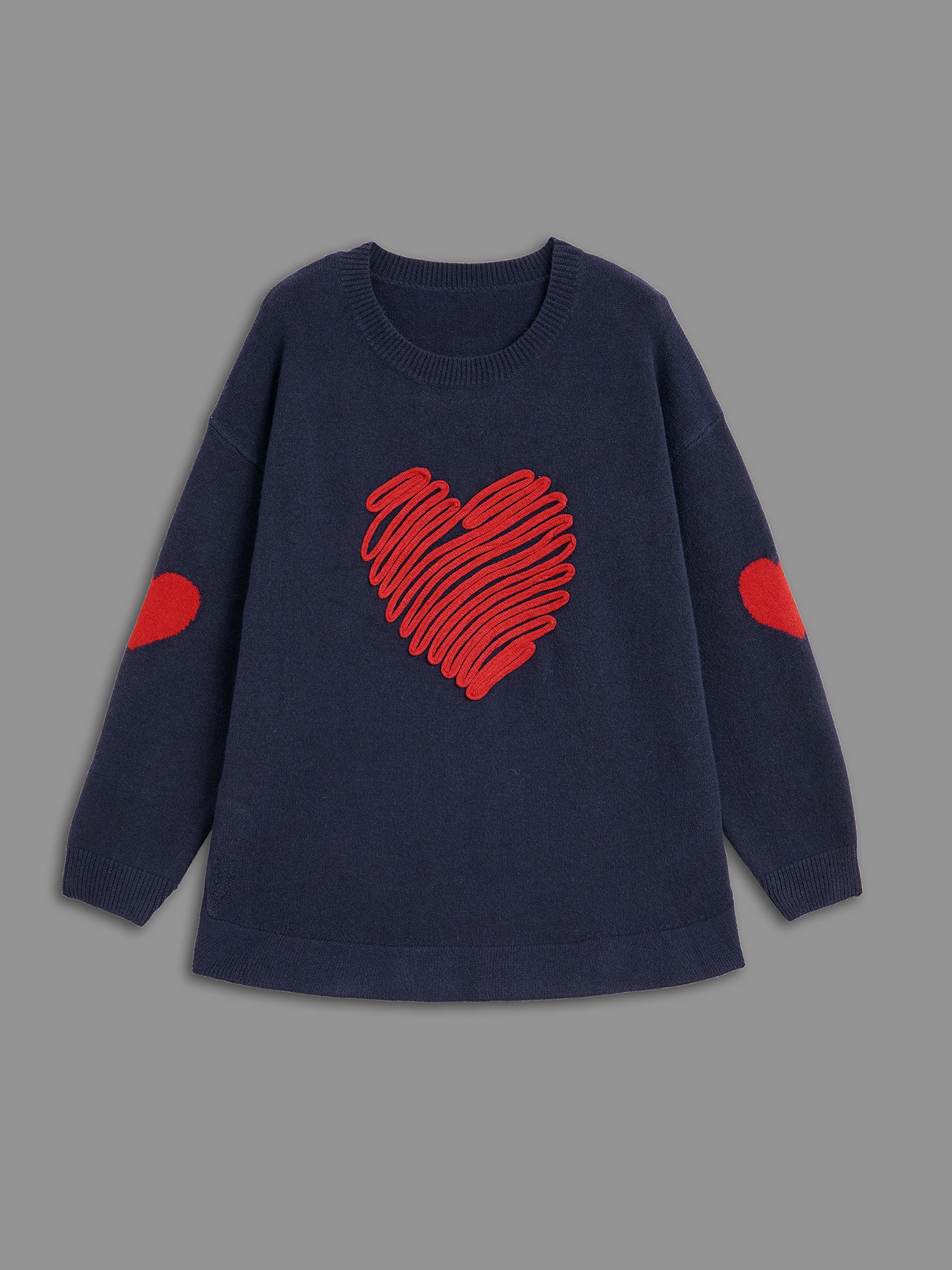 Supersoft Heart Pattern Cardigan