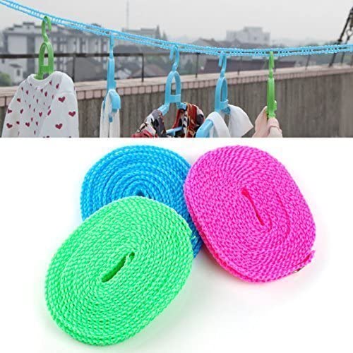 5 Meters Windproof Anti-Slip Clothes Washing Line