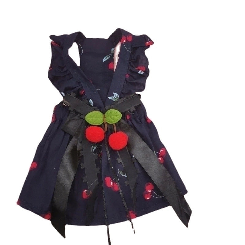 Cute Cotton Cherry Pet Clothing