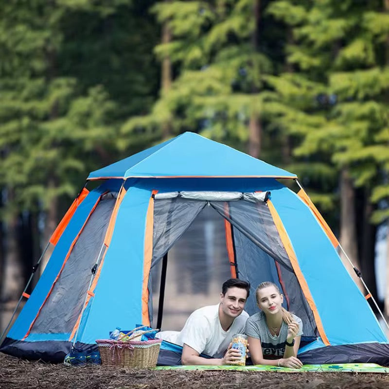 Instant Automatic Camping Tent Sun Protection with Cabin Tent 6-10person