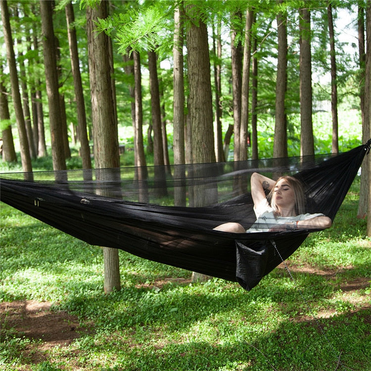 Camping Hammock - EASY 60 SECONDS SETUP