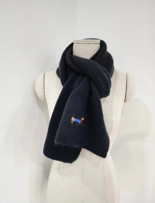 Women's Cute Sweet Classic Style Solid Color Polyester Scarf