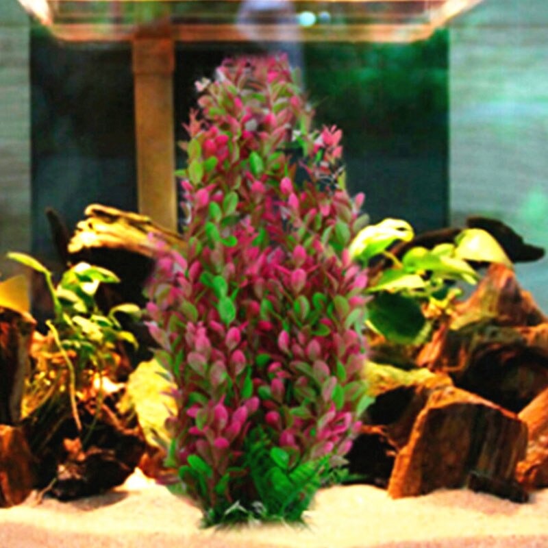 Green Artificial Plant Grass For Aquarium