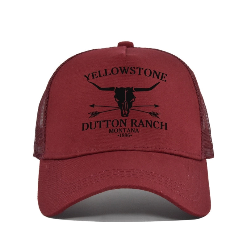 Unisex Minimalist Letter Color Block Solid Color Curved Eaves Baseball Cap