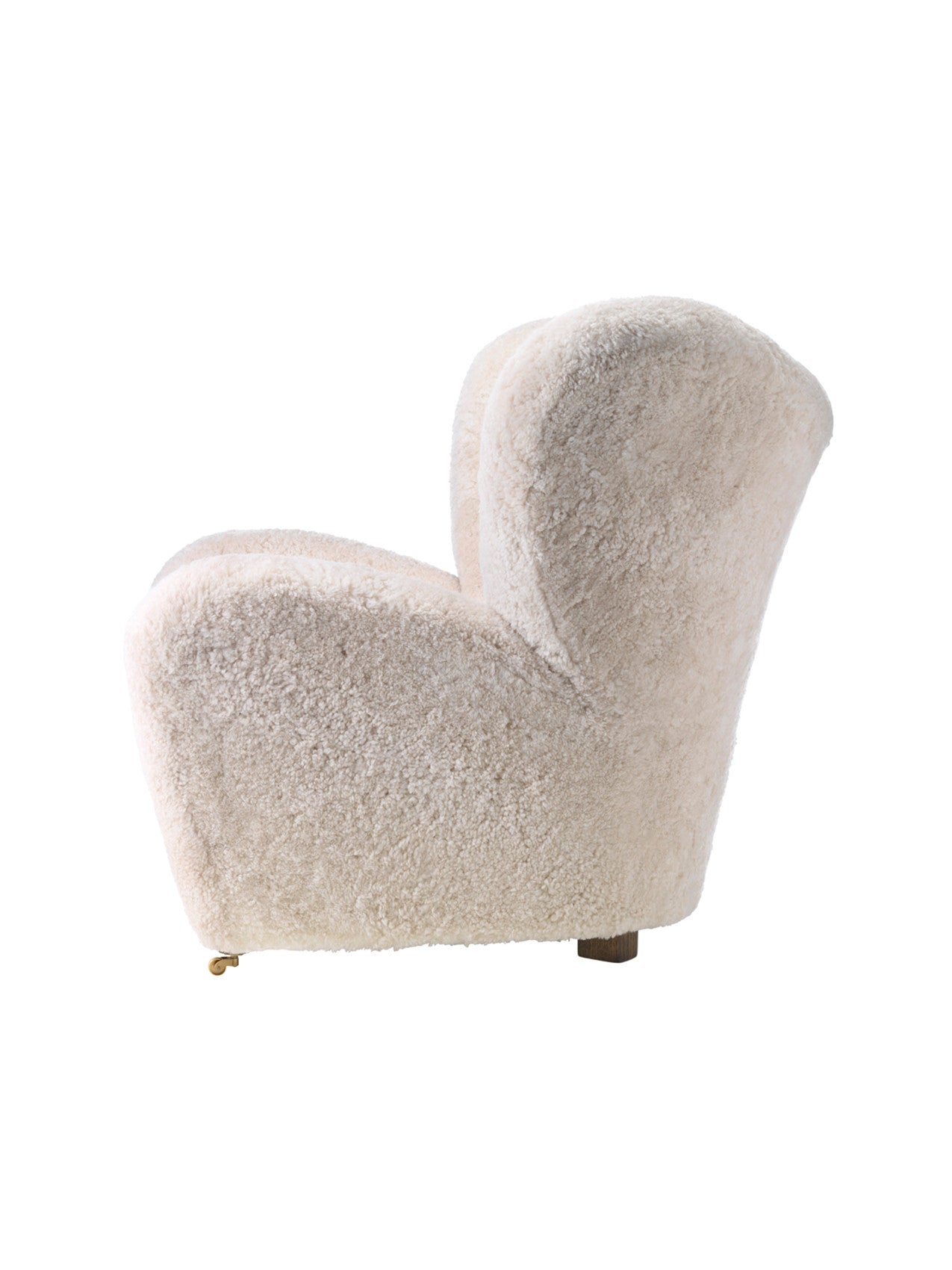 The Tired Man Lounge Chair. Sheepskin