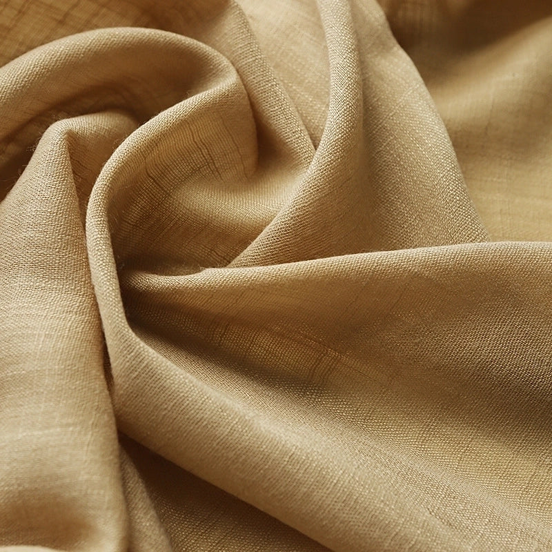 Unisex Minimalist Solid Color Polyester Scarf