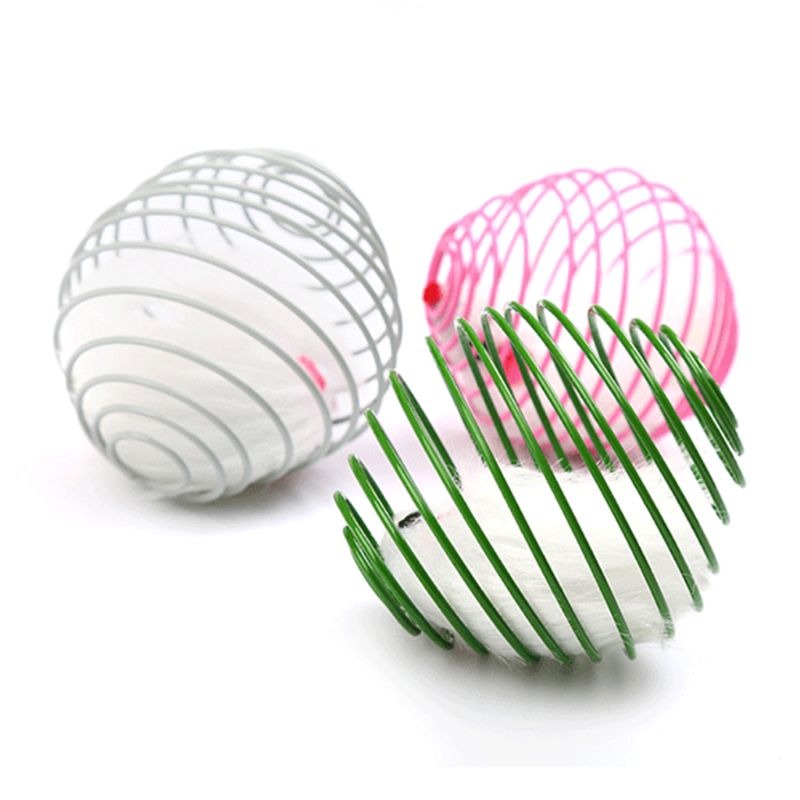 Interactive Colorful Cat Coil