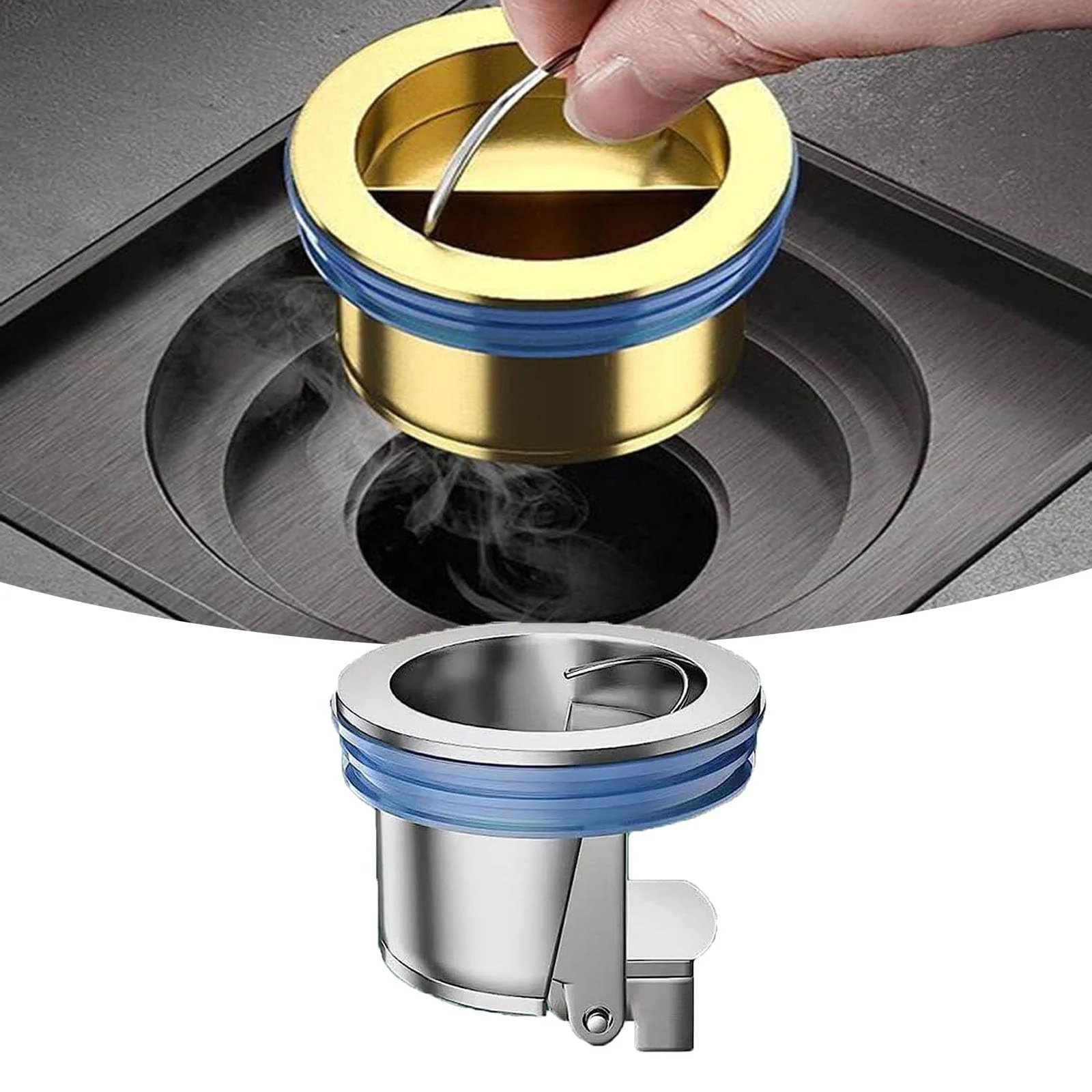 Downspout Universal Brass Floor Drain Core Anti-Odor Deodorizer