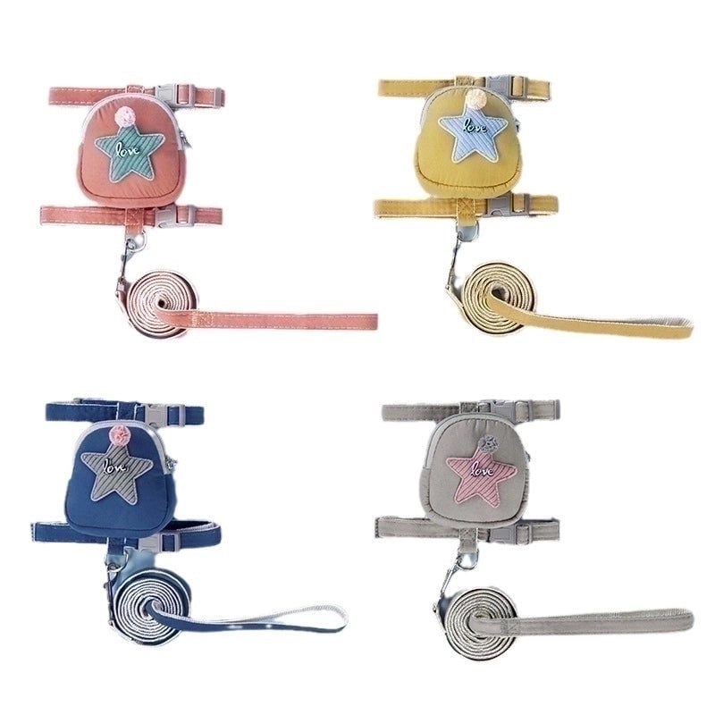 Cute Polyester Solid Color Leash