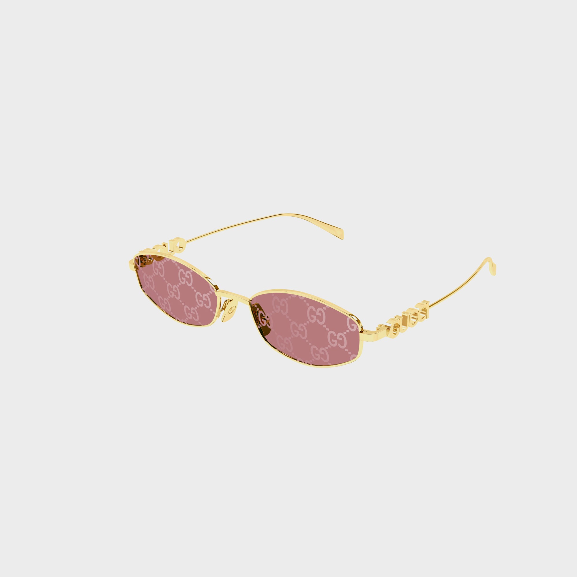 Gucci GG All Over Metal Frames 02S - Gold