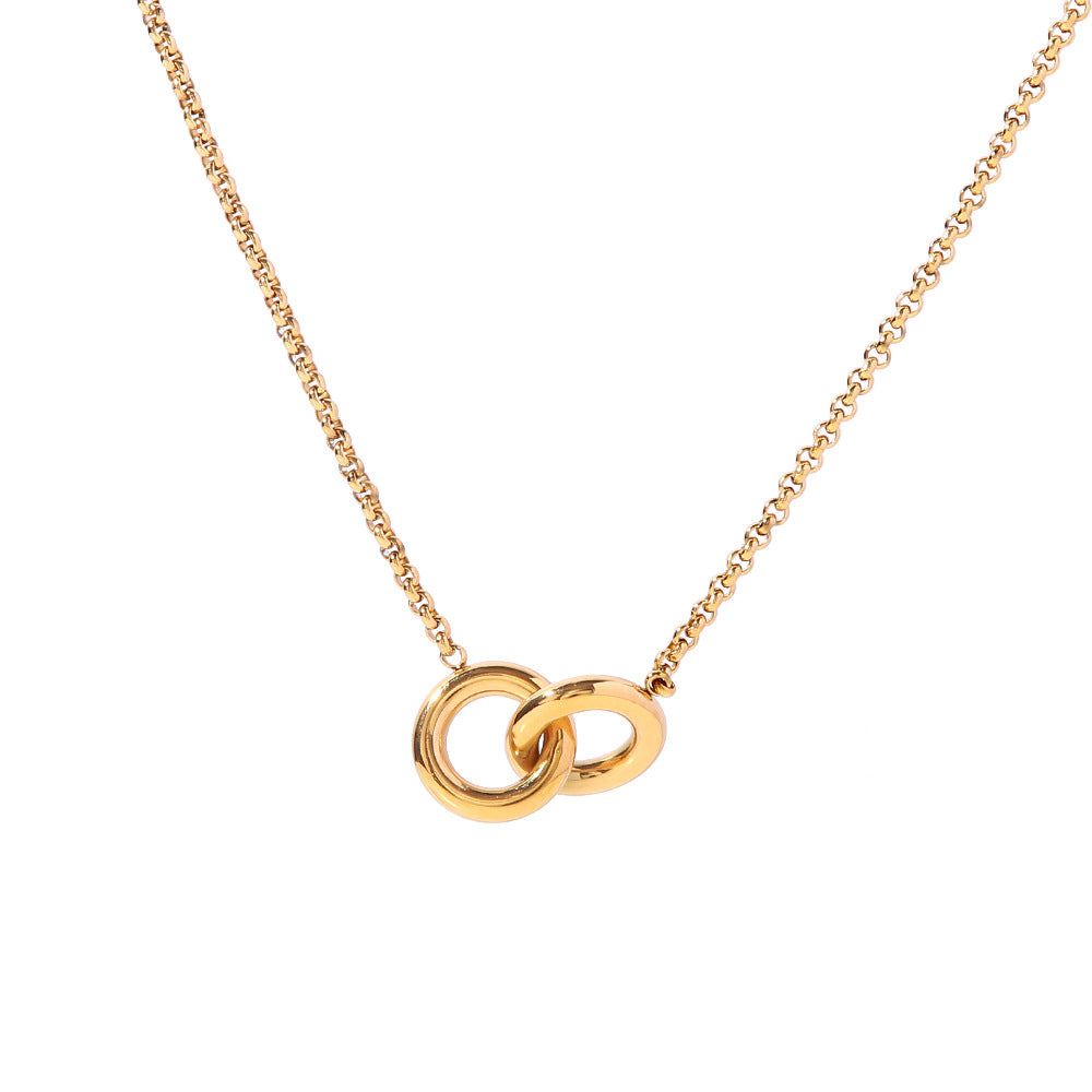 Chain Irregular Stainless Steel 18K Gold Plated Necklaces