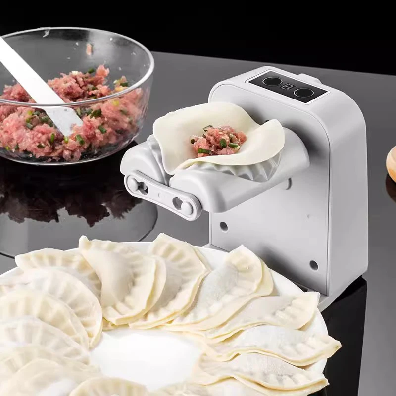 AUTOMATIC ELECTRIC DUMPLING MAKER 鈥?ADJUSTABLE SPEED & PRESSING KIT FOR PERFECT DUMPLINGS