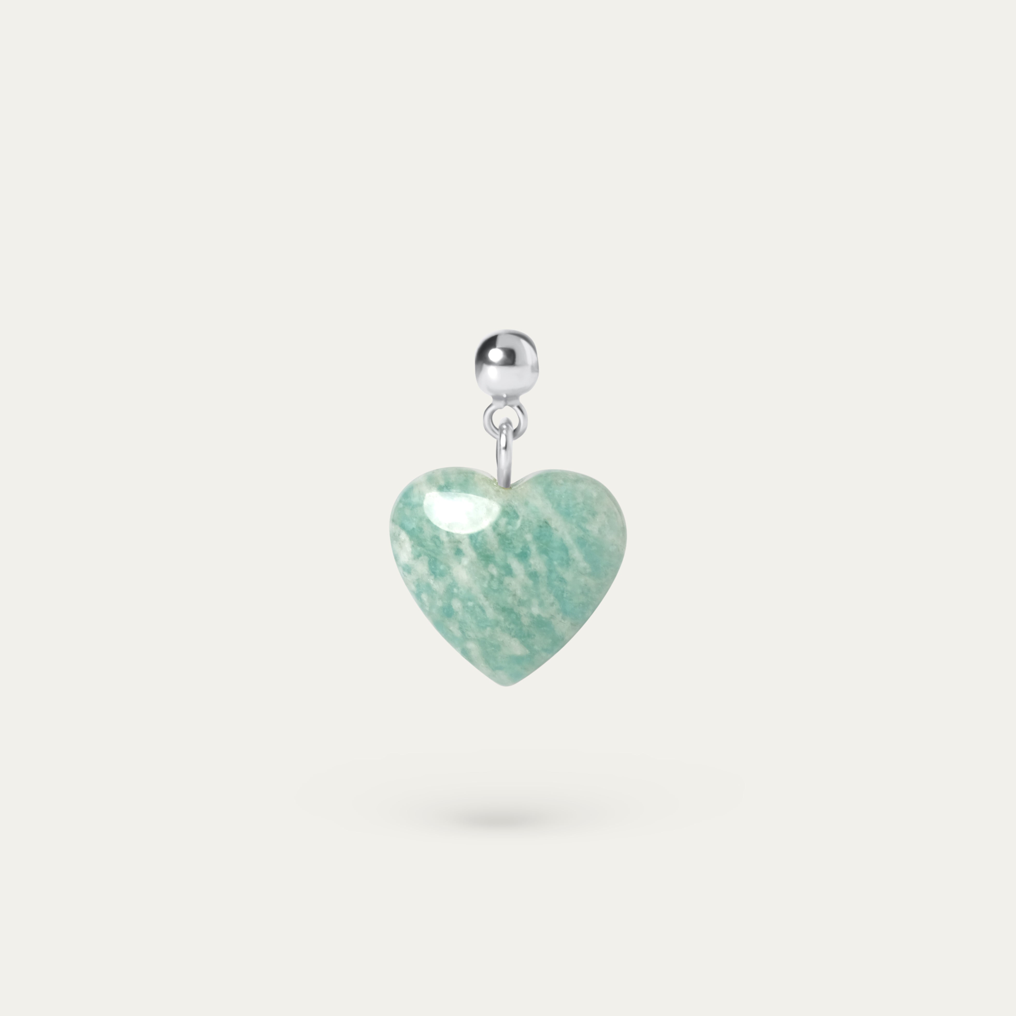 Gigi Amazonite Charm (925 Sterling Silver)