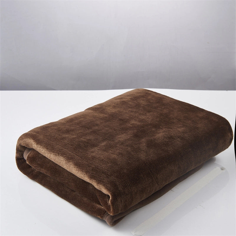Casual Solid Color Polyester Electric Blanket Bedding