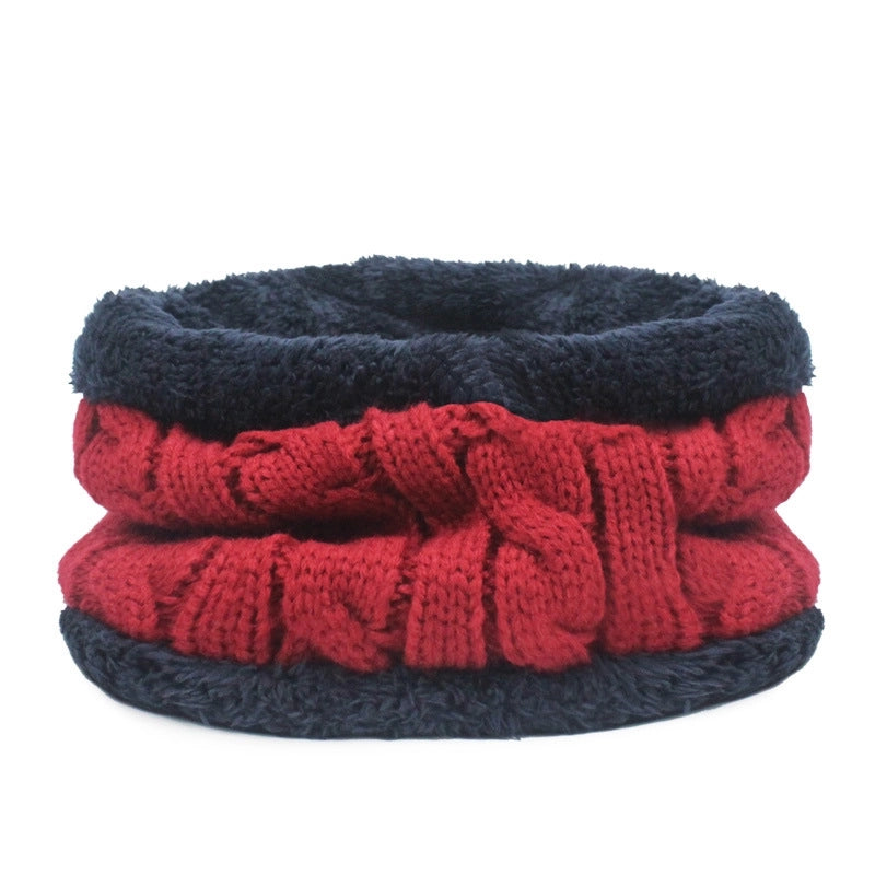 Unisex Basic Minimalist Twist Eaveless Wool Cap