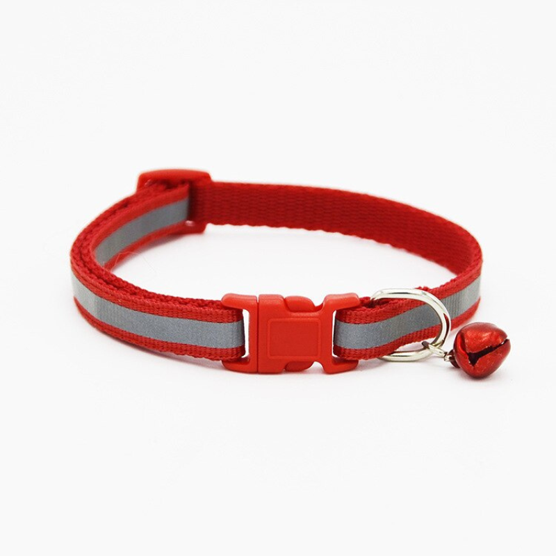 Colorful Dogs Collar With Bell