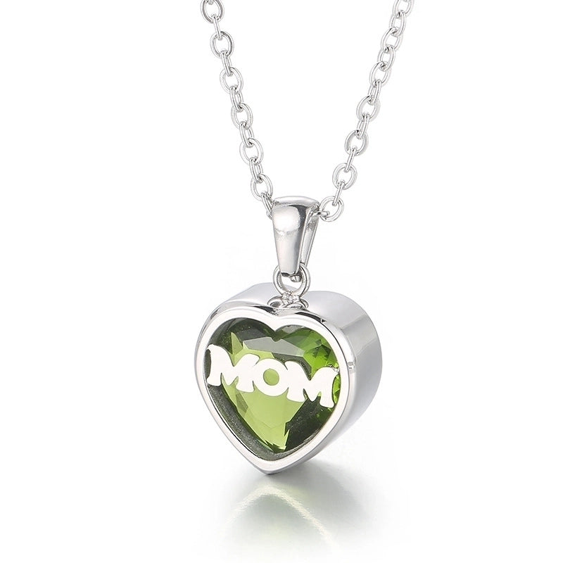 Stainless Steel Titanium Steel 18K Gold Plated Fashion Plating Heart Necklace