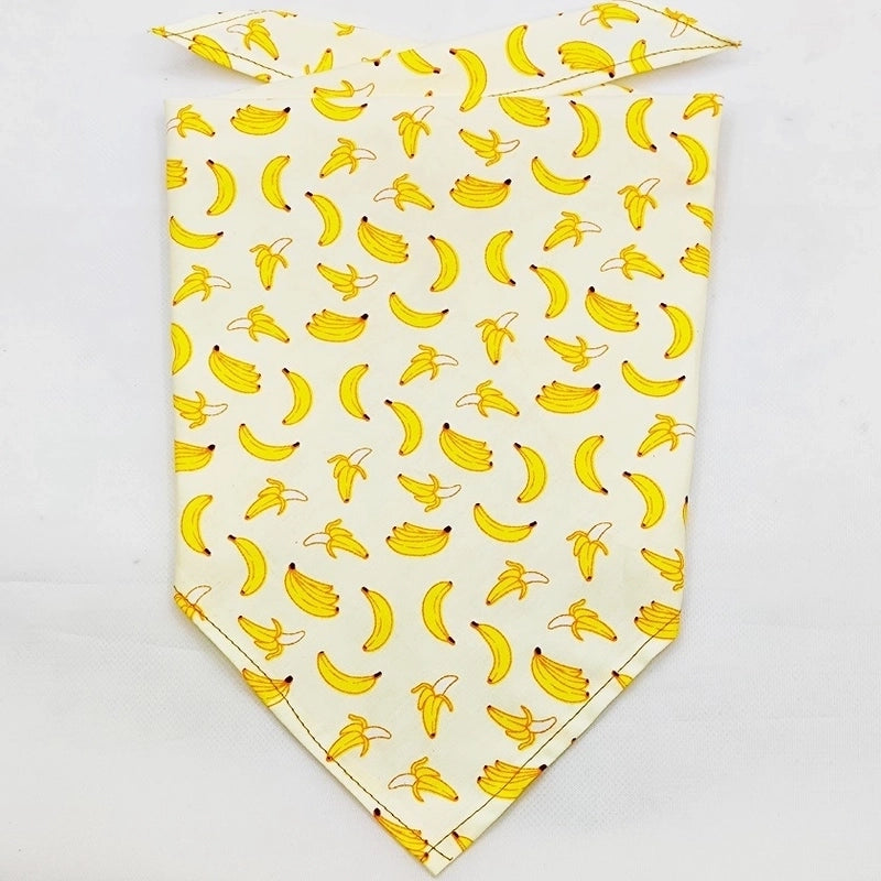 Cartoon Style Cotton Flower Printing Pet Saliva Towel