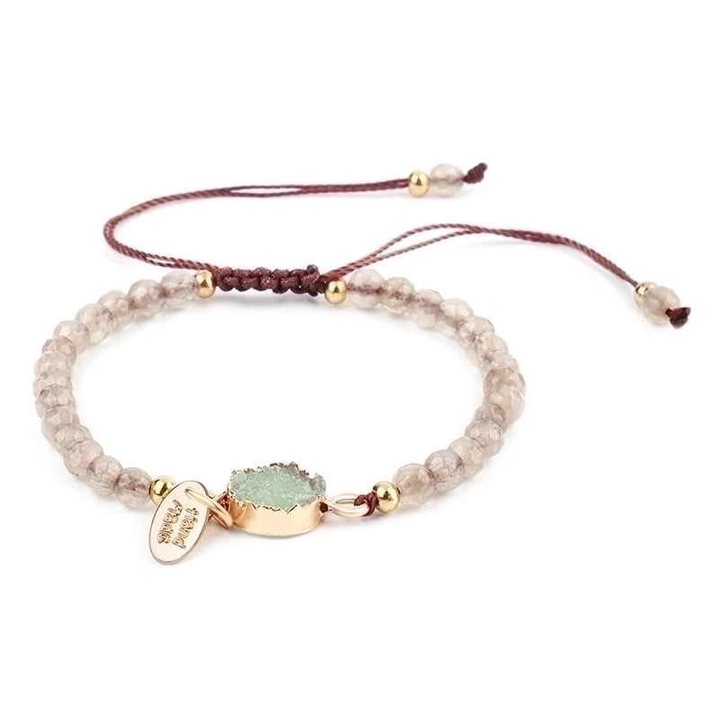 Minimalist Solid Color Stone Beaded Bracelets