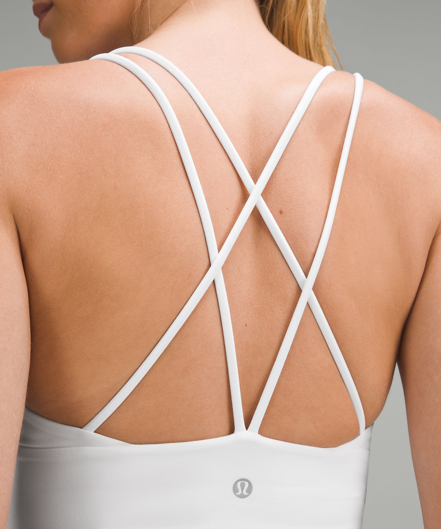Nulu Strappy V-Neck Yoga Bra Light Support, A/B Cup