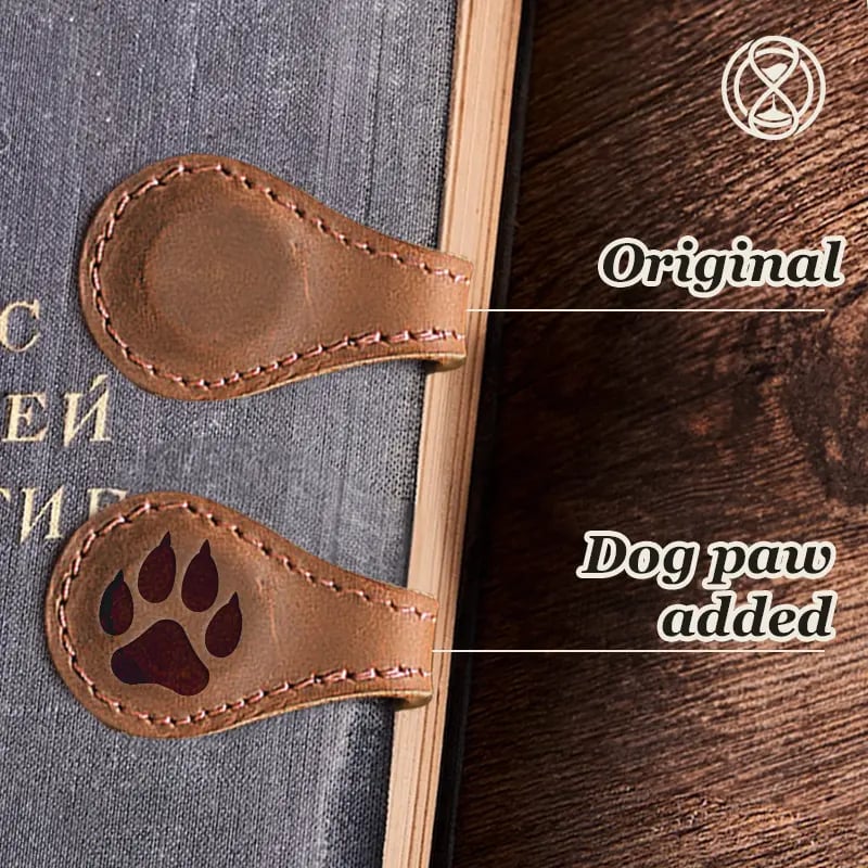 🔥Christmas Special Promotion 49% OFF -🎅 TimelessMark–Personalized Magnetic Leather Bookmark💥Buy 2 Get Free Shipping💥