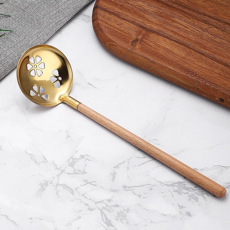 Casual Solid Color Stainless Steel Spoon
