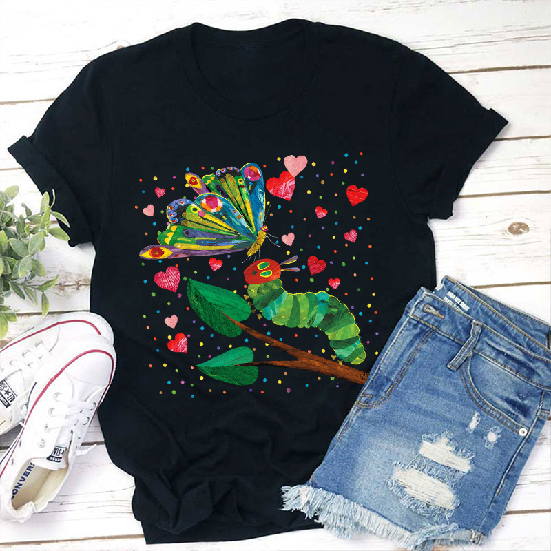 Sweet Caterpillar Teacher T-Shirt