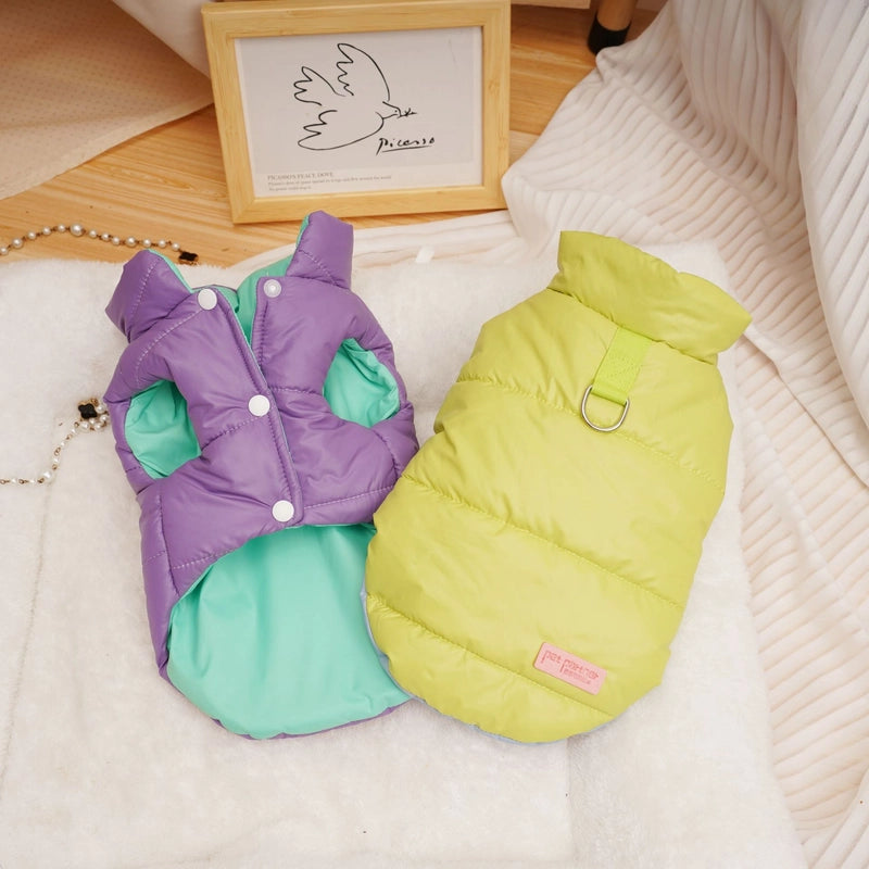 Casual Polyester Solid Color Pet Clothing