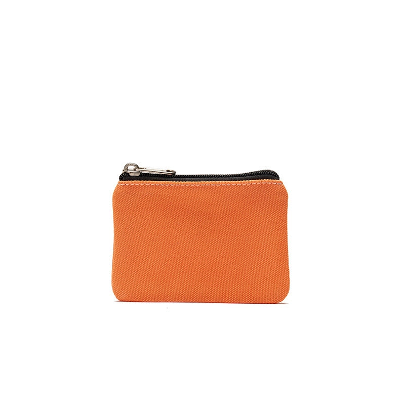 New Cotton Canvas Fashion Men's And Women's Coin Purse Card Holder Simple Fabric Coin Pouch Storage Bag