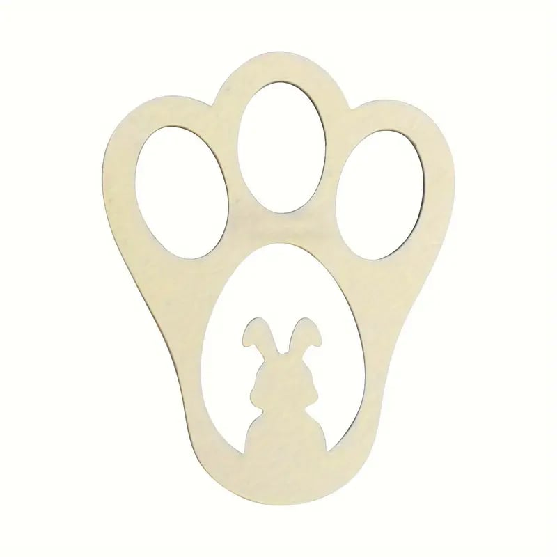 Easter Bunny Footprints Props