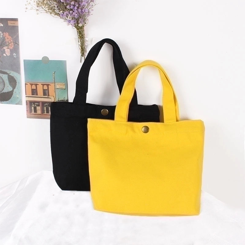 Women's Fashion Solid Color Shopping Bags