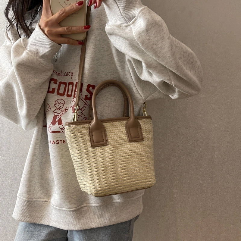 Women's Medium All Seasons Straw Beach Handbag