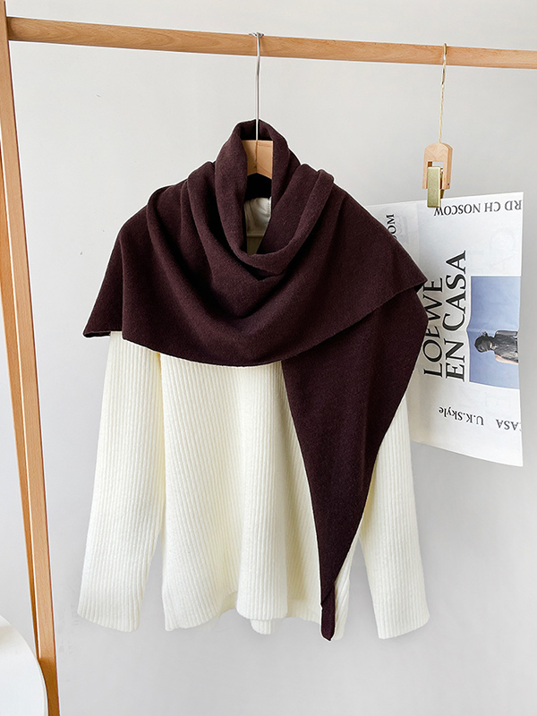 Solid Color Shawl
