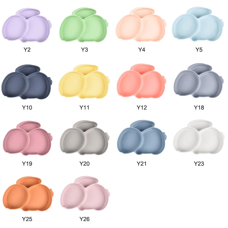 Cute Animal Silica Gel Tableware 1 Piece