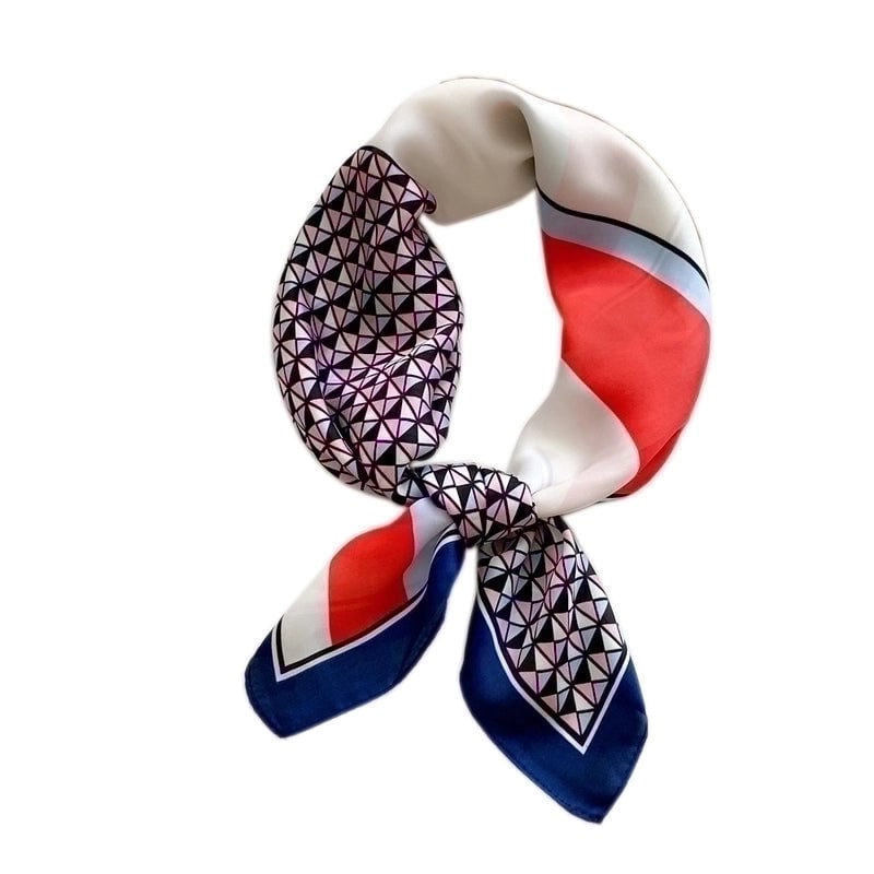Women's Fashion Flower Polyester Printing Polyester Scarves