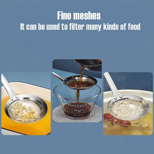 🔥Last Day Promotion 49% OFF🔥Fine Mesh Stainless Steel Colander🔥Buy More Save More