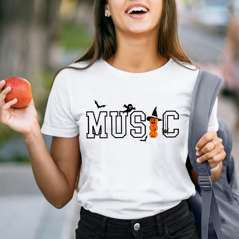 Halloween Music Teacher T-Shirt