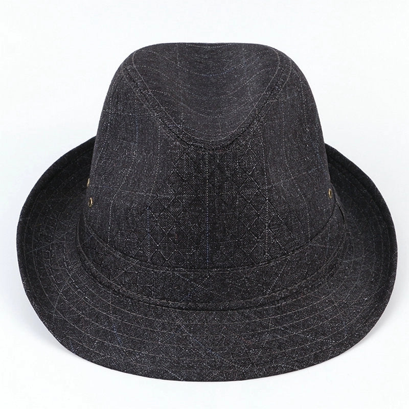 Top Hat Men's Middle-aged And Old Men's Jazz Hat Thickened Hat Fashionable Sports Outdoor Hat