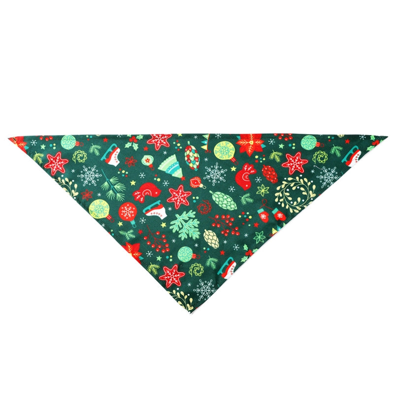 Casual Polyester Christmas Snowflake Deer Pet Clothing 1 Piece