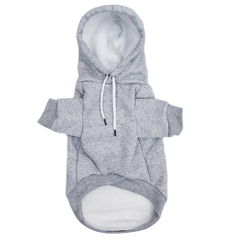 Casual Shorn-pile Solid Color Pet Clothing