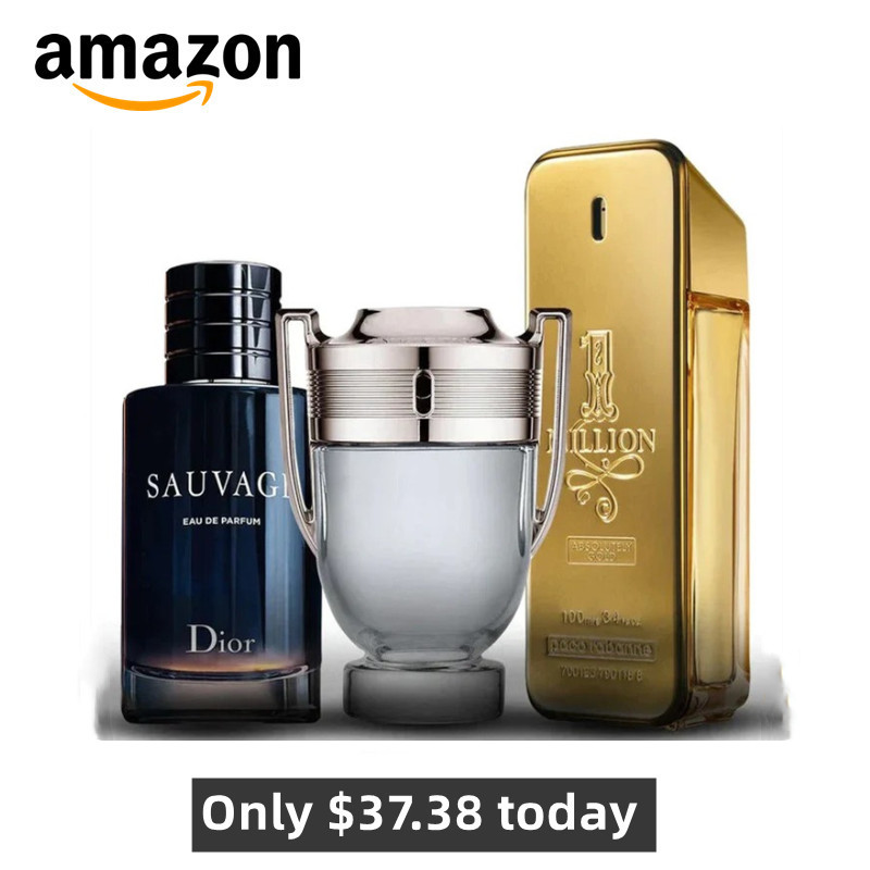 Combo 3 Perfume Masculino - Sauvage, Invictus e One Million 100ml