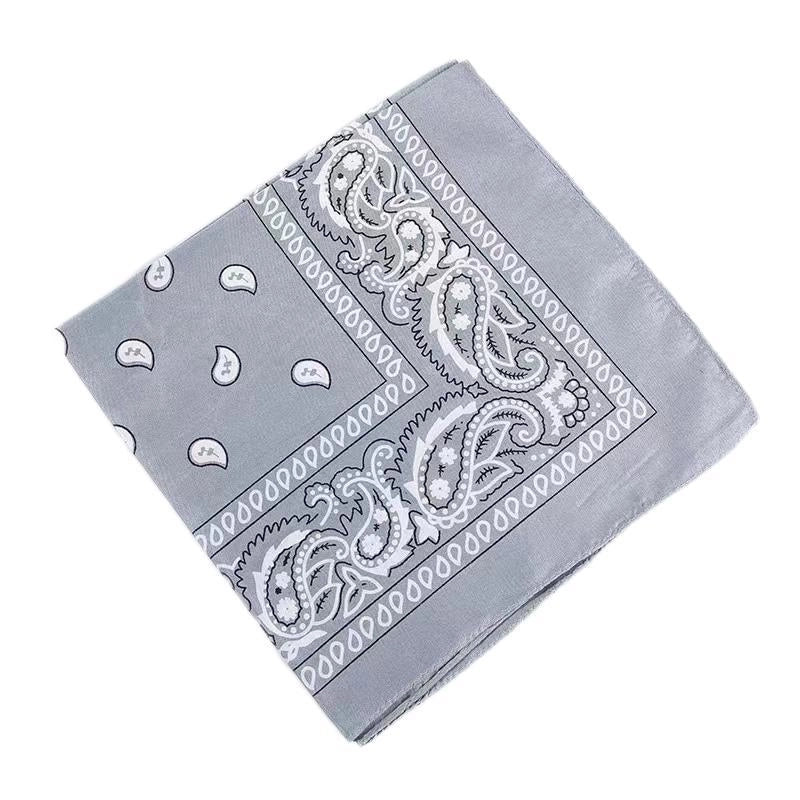 Supply Spot Batch Of Polyester 21g Cashew Flower Scarf Paisley Hip-hop Hip-hop Outdoor Polyester