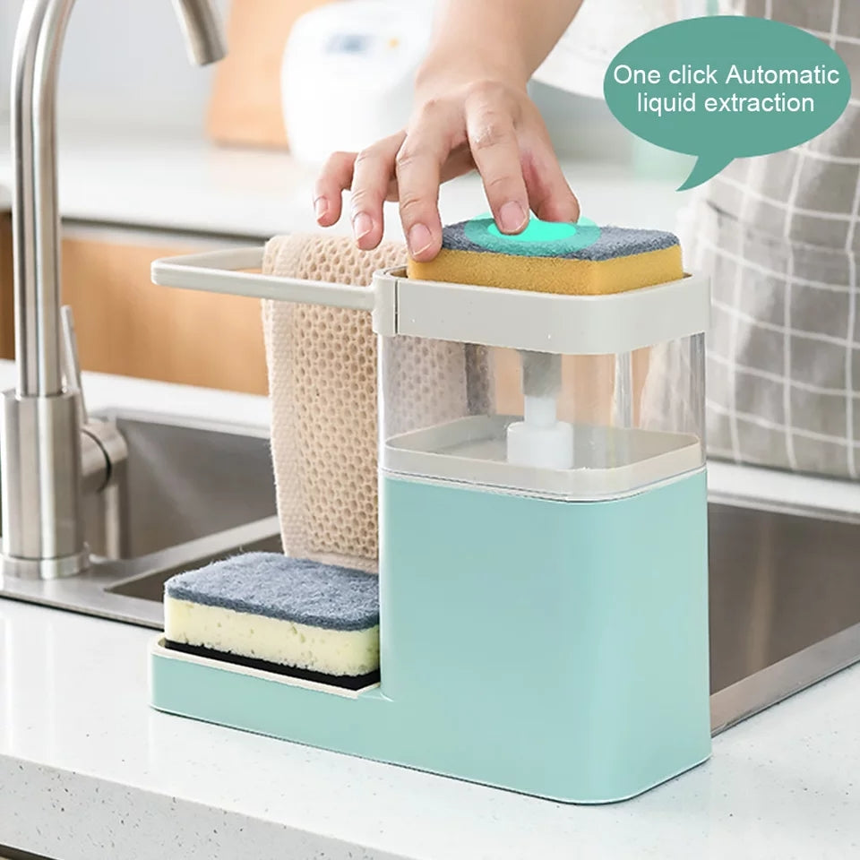 3-in-1 Clean Mate Kitchen Organizer