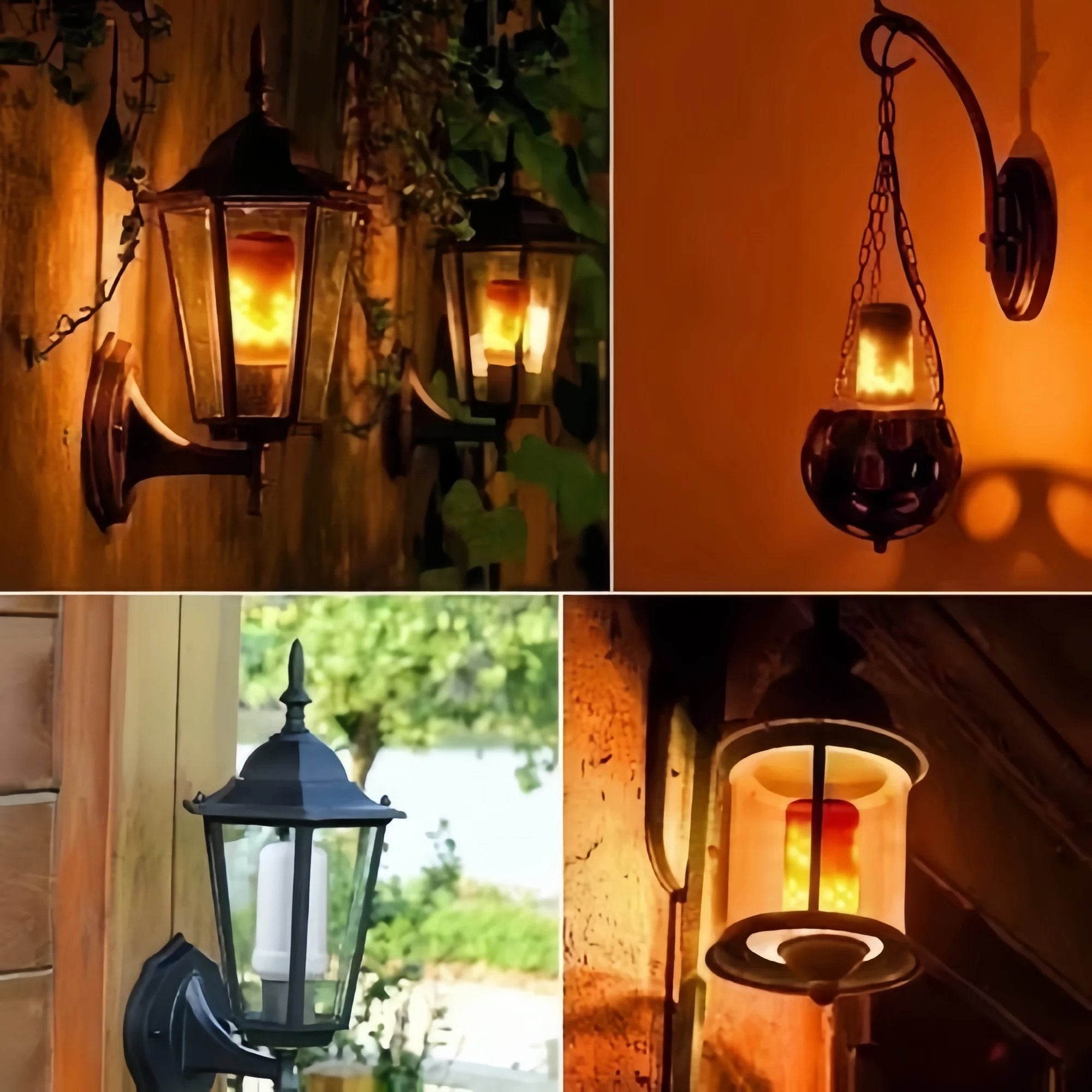 2023 UPGRADE LED FLAME LIGHT BULB With Gravity Sensing Effect Imported from Germany