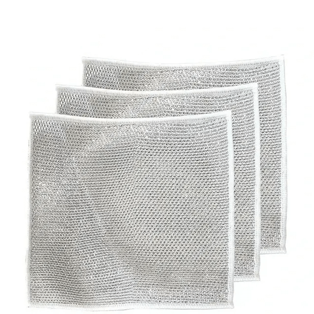 Multifuctional Wire Dishwashing Rags for Wet and Dry