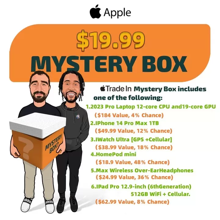 $19.99 MYSTERY BOX