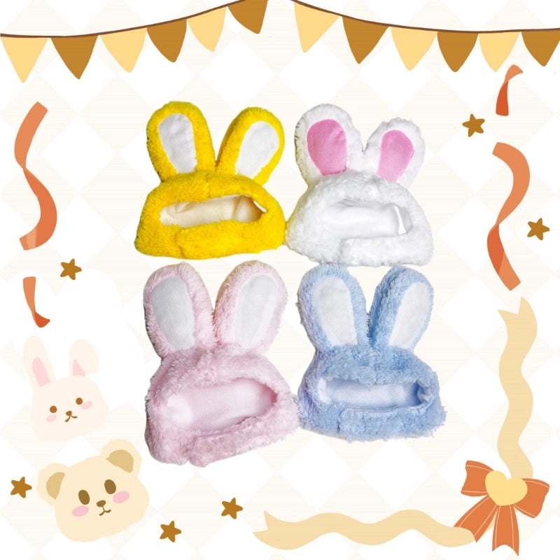 Pet Cat Rabbit Headgear Transformation Hat Cat Headwear Performance Props Funny Pet Hat Rabbit Ear Hat